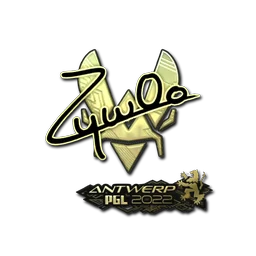 ZywOo (золотая) | Антверпен-2022