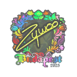 ZywOo (голографическая) | Будапешт-2025