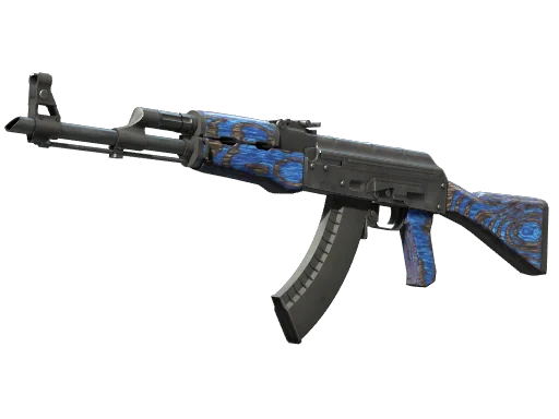 AK-47 | Синий глянец — после полевых испытаний