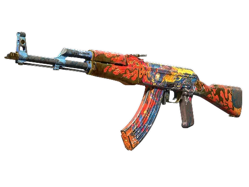 AK-47 | Порождения джинна — поношенное, закалённое в боях