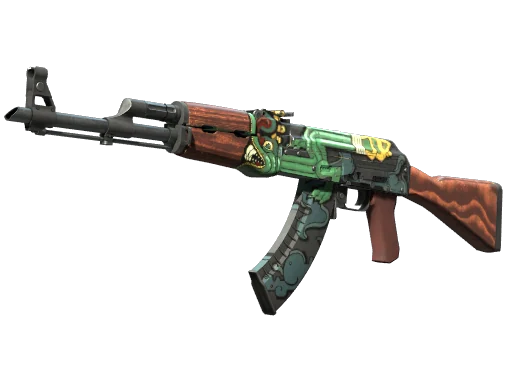 AK-47 | Огненный змей — прямо с завода, немного поношенное