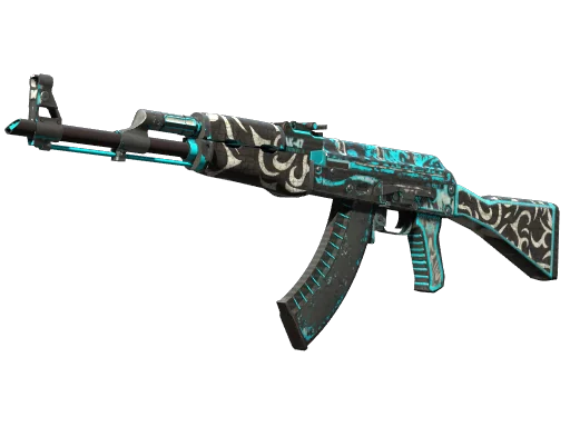 AK-47 | Снежный вихрь — поношенное, закалённое в боях