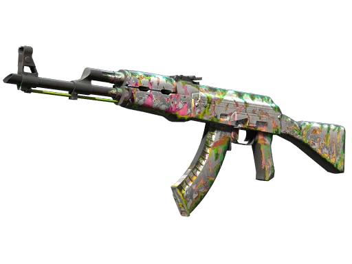 AK-47 | Выстрел в голову — прямо с завода, немного поношенное