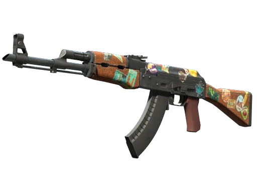 AK-47 | Путешественник — поношенное, закалённое в боях