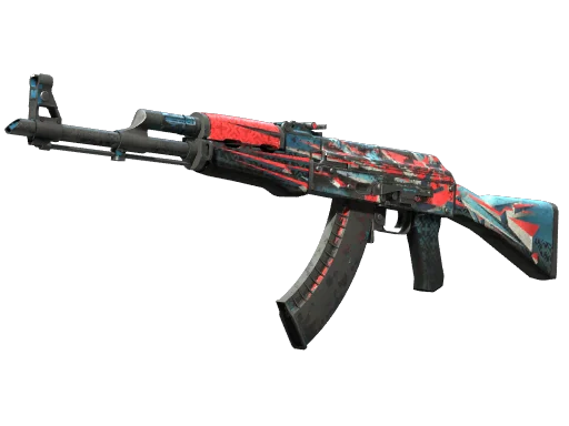 AK-47 | Буйство красок — поношенное, закалённое в боях