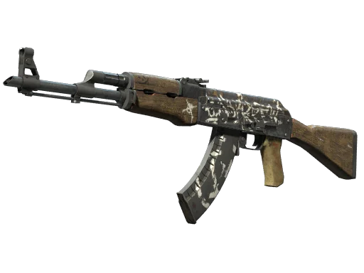AK-47 | Пустынный повстанец — поношенное, закалённое в боях