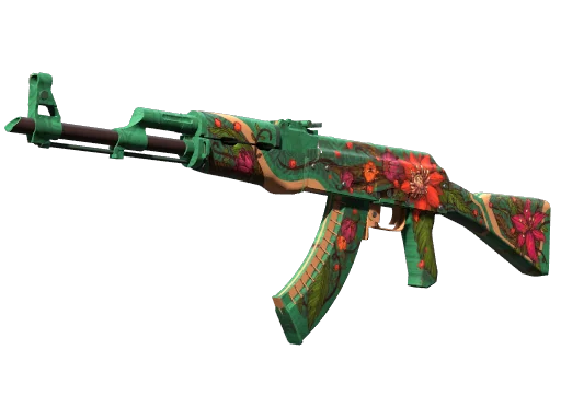 AK-47 | Дикий лотос — прямо с завода, немного поношенное