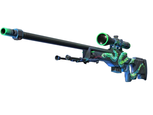 AWP | Древесная гадюка — прямо с завода, немного поношенное