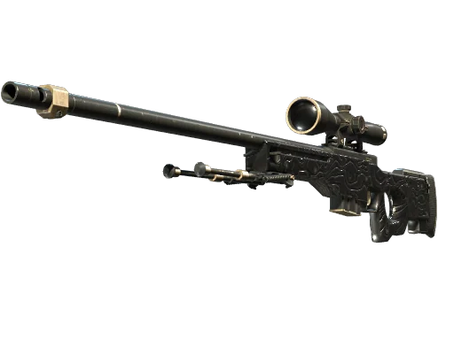 AWP | Черный Нил — прямо с завода, немного поношенное