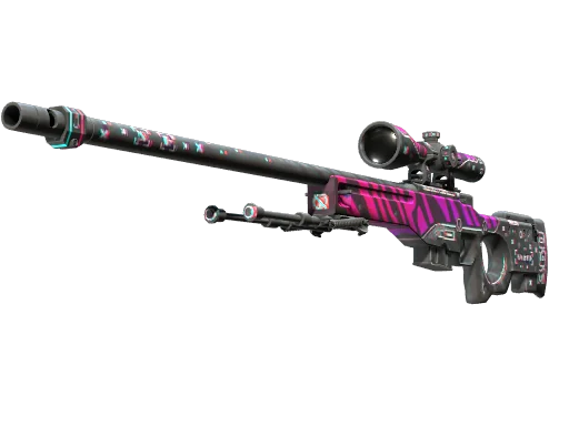 AWP | Хроматическая аберрация — прямо с завода, немного поношенное