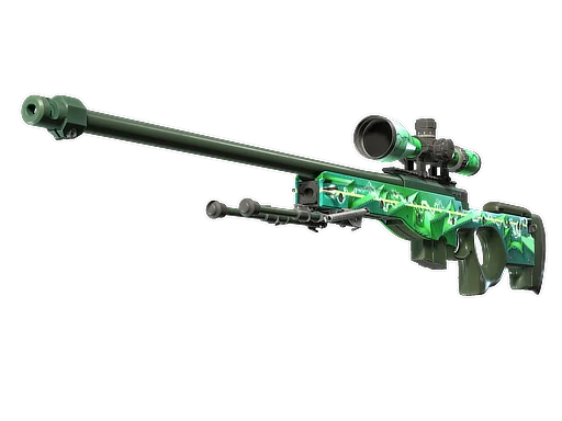 AWP | Зелёная энергия — прямо с завода, немного поношенное