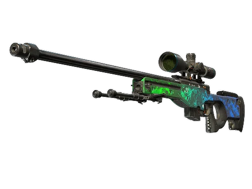 AWP | Ледяной уголь — поношенное, закалённое в боях
