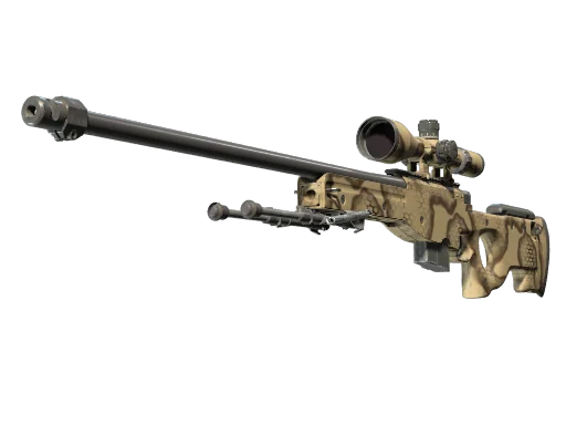 AWP | Змеиная кожа — прямо с завода, немного поношенное