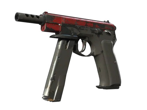 CZ75-Auto | Кровавая паутина — поношенное, закалённое в боях