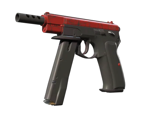 CZ75-Auto | Кровавая паутина — прямо с завода, немного поношенное