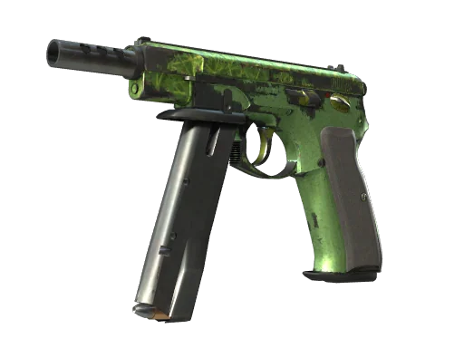 CZ75-Auto | Изумрудный кварц — поношенное, закалённое в боях