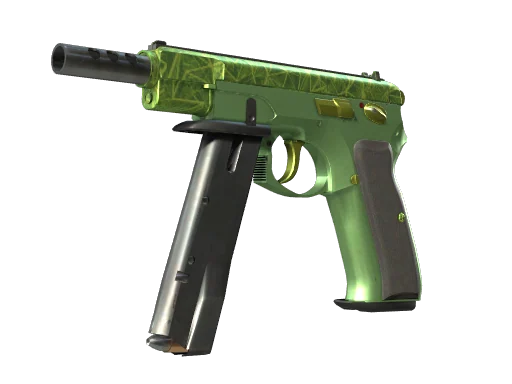 CZ75-Auto | Изумрудный кварц — прямо с завода, немного поношенное