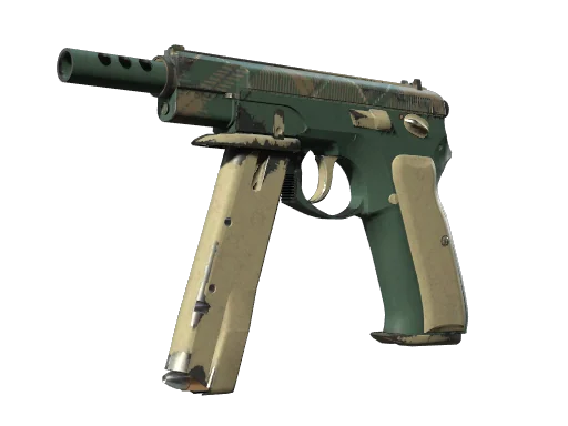 CZ75-Auto | Зеленая клетка — после полевых испытаний