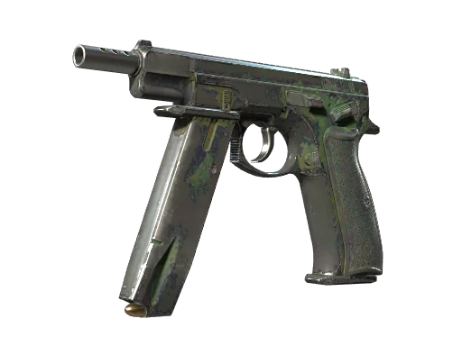 CZ75-Auto | Тропическая штриховка — поношенное, закалённое в боях