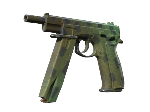 CZ75-Auto | Тропическая штриховка — прямо с завода, немного поношенное