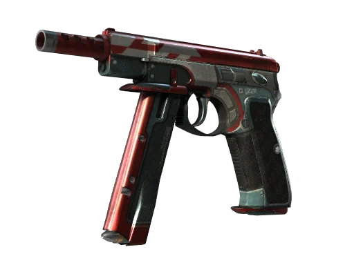 CZ75-Auto | Красный ястреб — после полевых испытаний