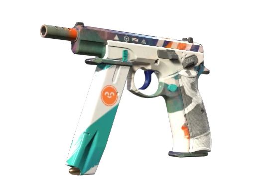 CZ75-Auto | Слалом — прямо с завода, немного поношенное