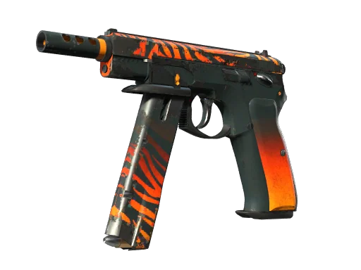 CZ75-Auto | Тигр — поношенное, закалённое в боях