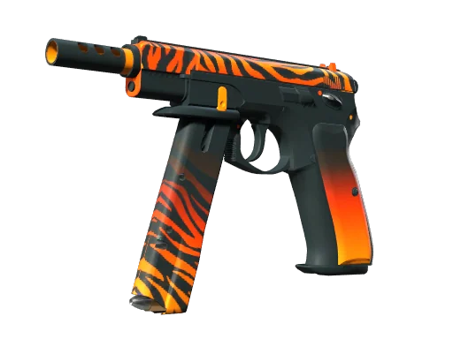 CZ75-Auto | Тигр — прямо с завода, немного поношенное