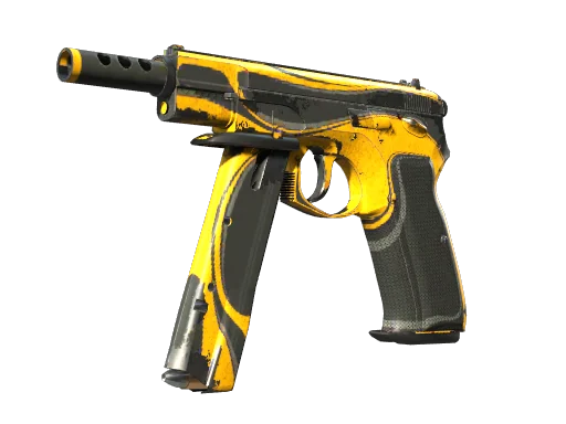 CZ75-Auto | Желтый жакет — поношенное, закалённое в боях