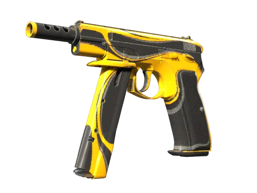 CZ75-Auto | Желтый жакет — прямо с завода, немного поношенное