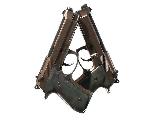 Dual Berettas | Розовый перламутр — после полевых испытаний
