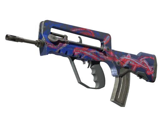 FAMAS | Остаточное изображение — прямо с завода, немного поношенное