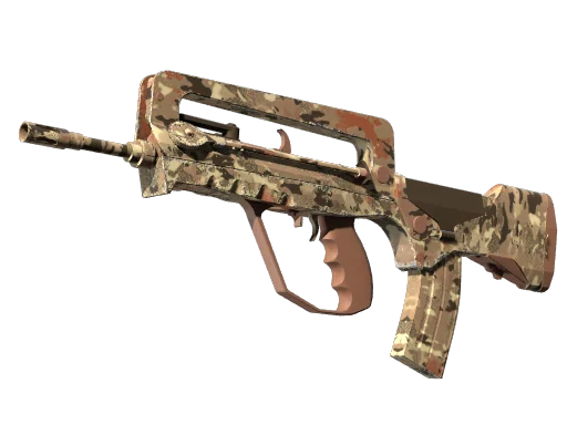 FAMAS | Калифорнийский камуфляж — прямо с завода, немного поношенное