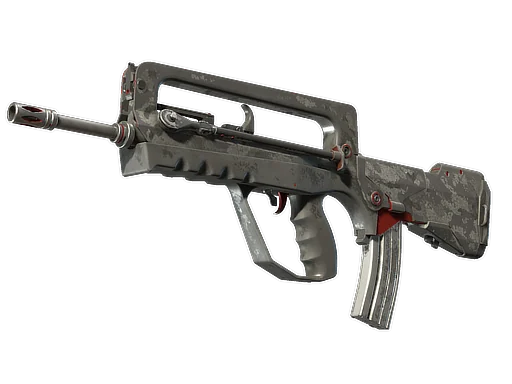 FAMAS | Серый призрак — поношенное, закалённое в боях