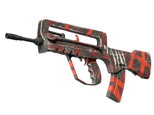 FAMAS | Выживший — прямо с завода, немного поношенное