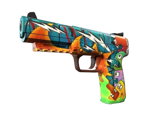 Five-SeveN | Разъярённая толпа — прямо с завода, немного поношенное