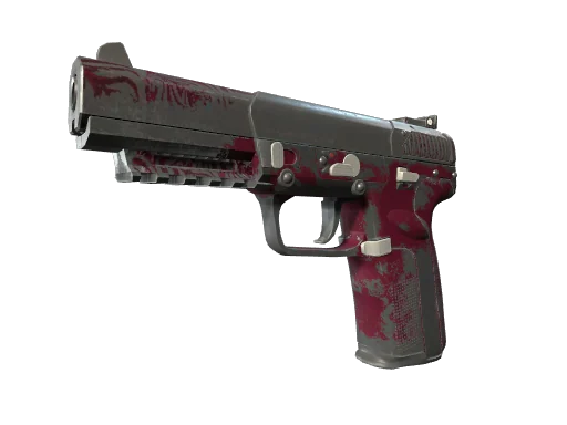Five-SeveN | Багровое цветение — поношенное, закалённое в боях