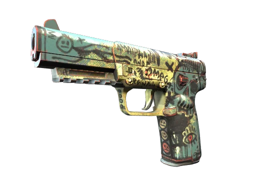 Five-SeveN | Каракули — прямо с завода, немного поношенное