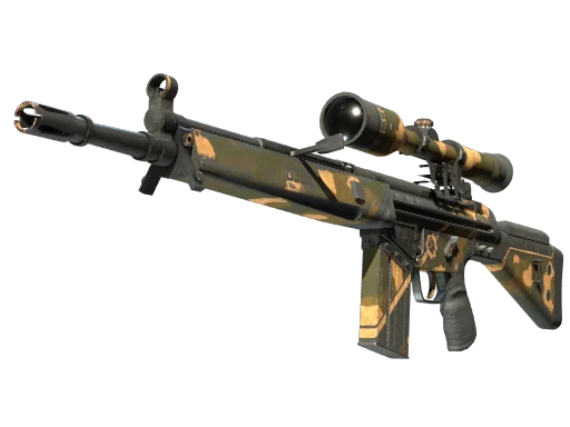 G3SG1 | Чёрный песок — поношенное, закалённое в боях