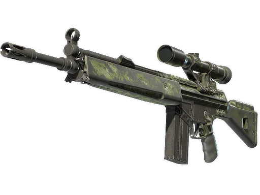 G3SG1 | Зелёные соты — поношенное, закалённое в боях
