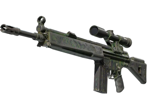 G3SG1 | Тропическая штриховка — поношенное, закалённое в боях