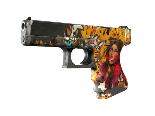 Glock-18 | Королева пуль — поношенное, закалённое в боях
