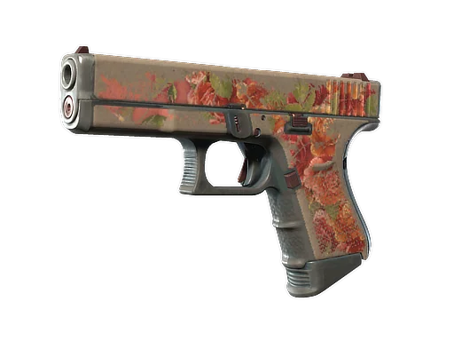 Glock-18 | Коралловое цветение — поношенное, закалённое в боях