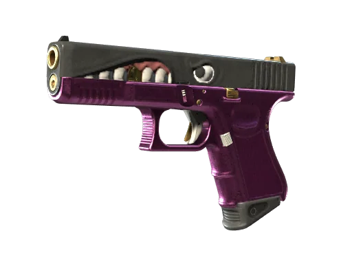 Glock-18 | Золотой зубок — прямо с завода, немного поношенное