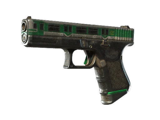 Glock-18 | Зелёная ветка — поношенное, закалённое в боях