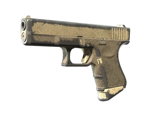 Glock-18 | Песчаные дюны — поношенное, закалённое в боях
