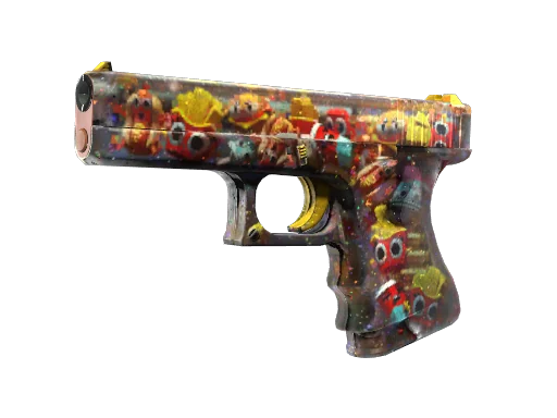 Glock-18 | Нападение жора — поношенное, закалённое в боях