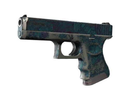 Glock-18 | Искусственные листья — поношенное, закалённое в боях