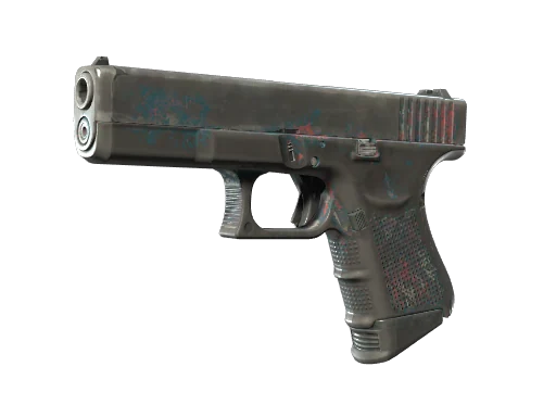 Glock-18 | Расписная бирюза — поношенное, закалённое в боях