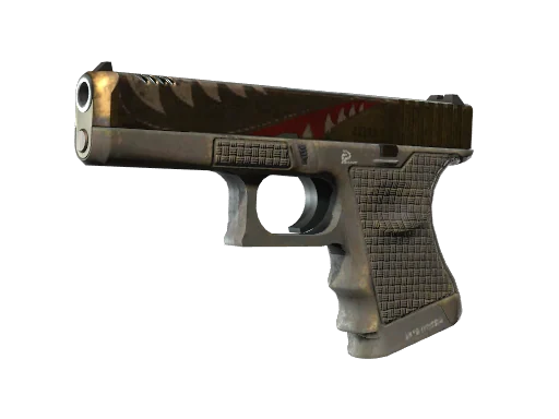 Glock-18 | Ястреб — поношенное, закалённое в боях